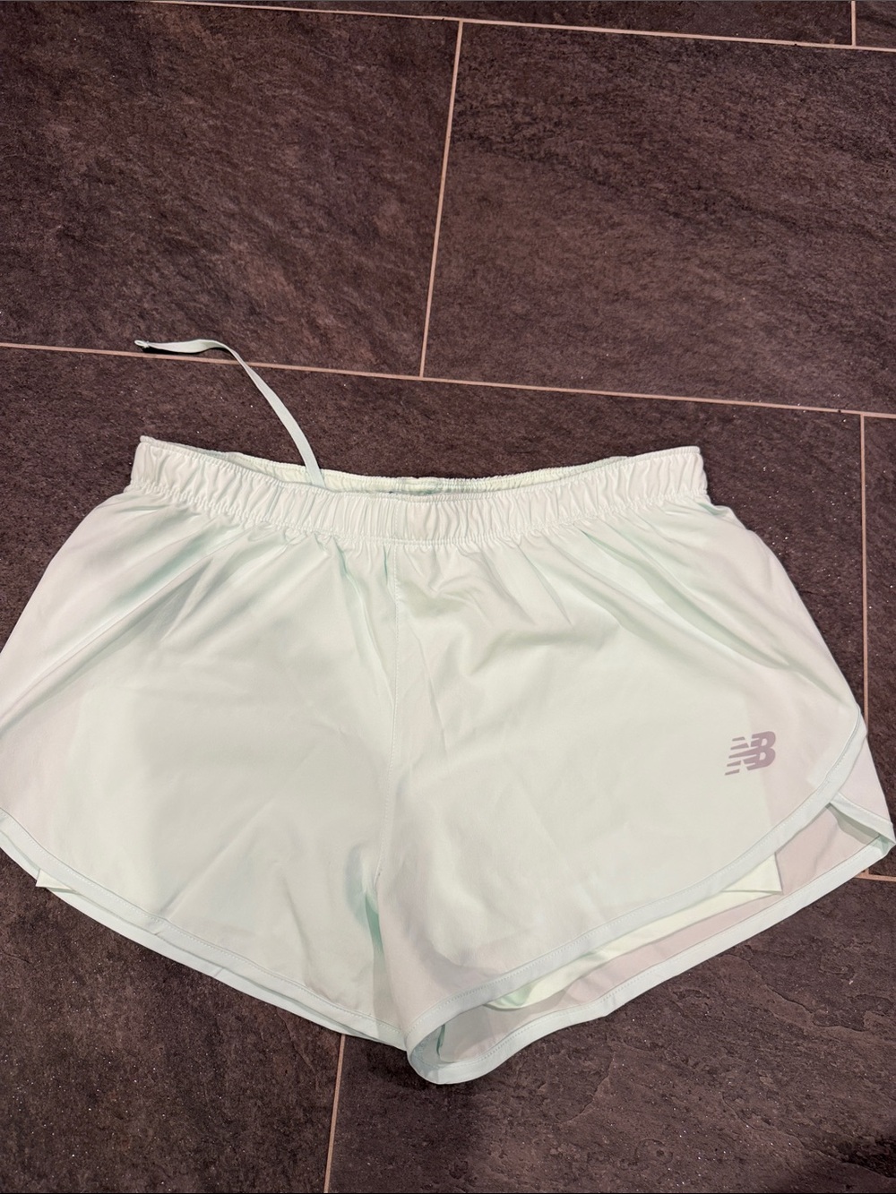 New Balance Women's Mint Green Athletic Shorts